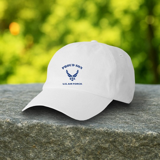 CafePress Proud US Air Force Son Cap Classic Baseball Cap (134713075) - Produktbild 1