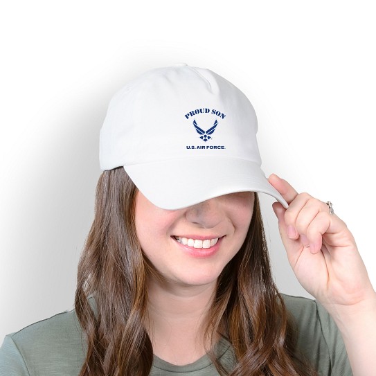 CafePress Proud US Air Force Son Cap Classic Baseball Cap (134713075) - Produktbild 3