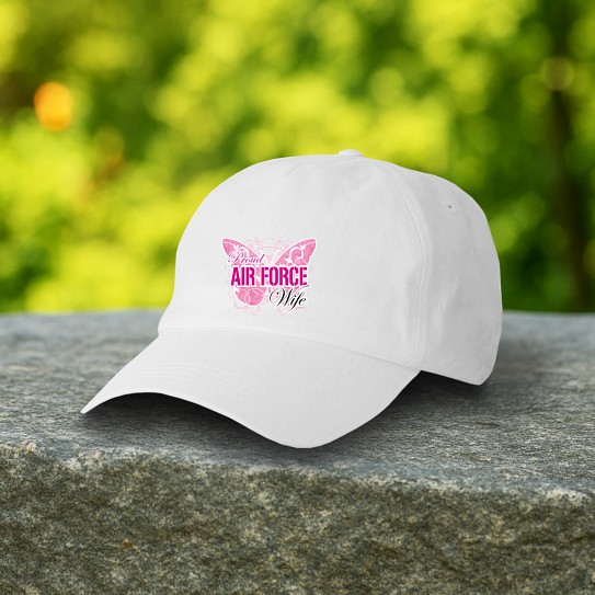 CafePress Proud Air Force Wife Cap Classic Baseball Cap (568541722) - Produktbild 1