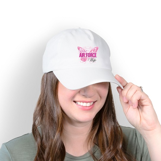 CafePress Proud Air Force Wife Cap Classic Baseball Cap (568541722) - Produktbild 3