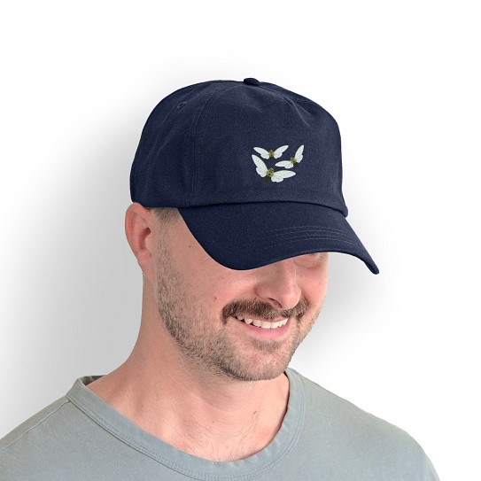 CafePress Three Cicadas Classic Baseball Cap (1272719816) - Produktbild 2